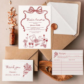 Assiettes En Carton C'est une Fête des mariées italienne Amore