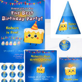 Poster The Best Birthday Party Cake