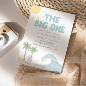 Invitation The Big One Rose Plage Surf Eté Côtière 