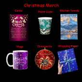 Menu Cosy Winter Blessings Signet