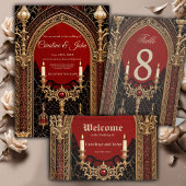 Save The Date L'élégance sombre du style gothique.