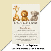 The Little Explorer | Safari Friends Adventure Spandoek