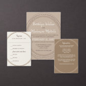 Emerald Elegance Wedding RSVP Card (Personnalisez la collection de ce créateur indépendant.)