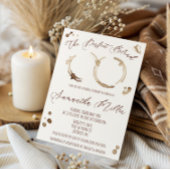 L'amour brasse, Café thème Douche Invitation