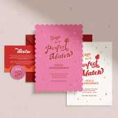 Serviette En Papier Parfait Match Bachelorette Party