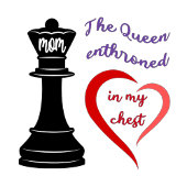 De koningin van mijn hart romper