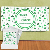 Petit Sac Cadeau Trois est un charme St Patrick's Day 3e anniversai