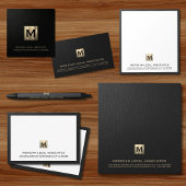 Bloc-note Luxury Monogram Company