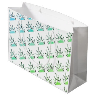 COLLECTION TMH - Sac cadeau vert Turquoise