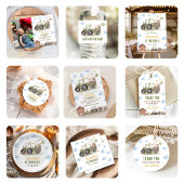 Invitation Green Tractor Farm fête d'anniversaire