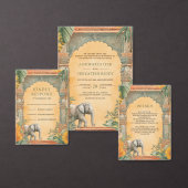 Carte D'accompagnement Traditional South Indian Wedding Details (Personnalisez la collection de ce créateur indépendant.)