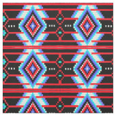 Collection tribale tissu rouge (Échantillon)