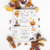 Serviette En Papier Trick ou traitement Halloween Anniversaire