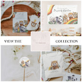 Sachets En Papier La jungle tropicale Baby Animaux | BABY SHOWER