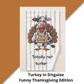 I’m a Cow Turkey | Funny Thanksgiving Disguise Servet