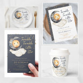 Assiettes En Carton Twinkle Twinkle Little Star Baby shower