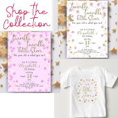 T-shirt 1er anniversaire Twinkle Little Star Papa's