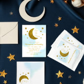 Rond Sticker classique 2 Anniversaire de la Lune