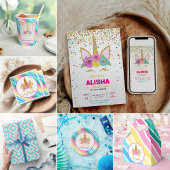 Gobelets En Papier Unicorne Anniversaire 1er Anniversaire