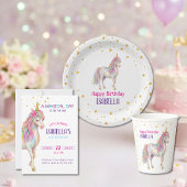 Unicorn Birthday Party Invitation