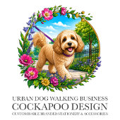 Carte de fidélité client pour promeneur de chiens
