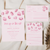 Serviette En Papier L'Amour Est Dans La Fête des mariées Des Coeurs Ro