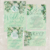 Cartons Réponse Van Gogh Roses Wedding Response Card