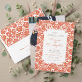 Carte D'accompagnement Vérone Sunset Mariage QR (Personnalisez la collection de ce créateur indépendant. Test)