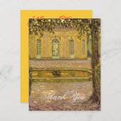 Collection Versailles - Cartes de remerciements (Devant / Derrière)