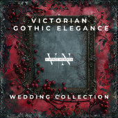 Invitation Mariage d'élégance gothique victorienne