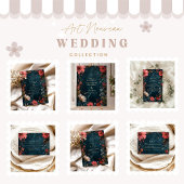 Invitation Moody Victorian Floral Mariage