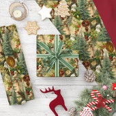 Papier Cadeau Yuletide Splendor victorienne