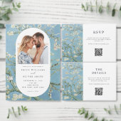 Invitations En Acrylique Vincent Van Gogh Almond Blossom Floral Mariage (Personnalisez la collection de ce créateur indépendant.)
