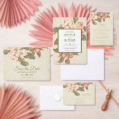 Étiquette de cadeau de fête prénatale Fleur de Pom (Personnalisez la collection de ce créateur indépendant.)