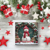 Décapsuleur Vintage Noël - Bouton d'ouverture