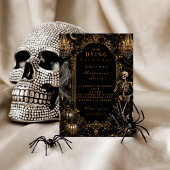 Invitation Fête de Halloween Classique Vintage