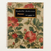 Collection Vintage d'aquarelle florale moderne (Devant)