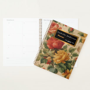 Collection Vintage d'aquarelle florale populaire