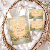 Invitation Vintage Duck Baby Shower