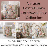 Serviette En Papier Three Easter Bunny Quilted Look