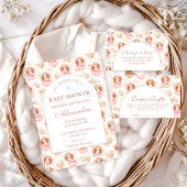 Invitation Vintage Fairy Baby Girl Baby Shower