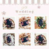 Save The Date Esthétique Mariage Goth vintage