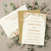 Programme de cérémonie de mariage élégant et vinta (Personnalisez la collection de ce créateur indépendant. Test)