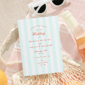 Preppy  Stripes Trouwpapier Servet