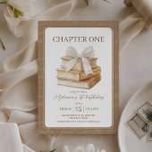 Carte de message capsule temporelle d'anniversaire