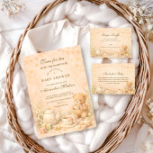 Invitation Vintage Tea Afternoon Baby Shower