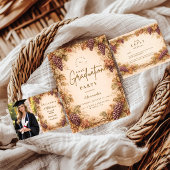 Cartons Réponse Vintage Vineyard Graduation Party