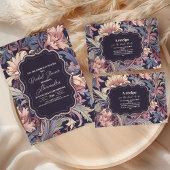 William Morris Lavender Bridal Etiket