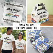 Gobelets En Papier Race Car fête d'anniversaire