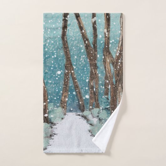 Collection Walk d'hiver (Serviette à main)